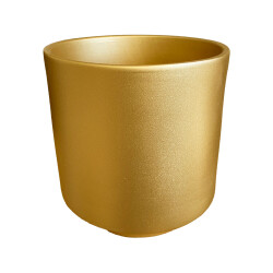 Theebby Germany Seramik Saksı Gold - Theebby (1)