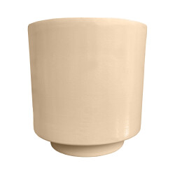 Theebby VSM0010 Seramik Saksı Krem - 2